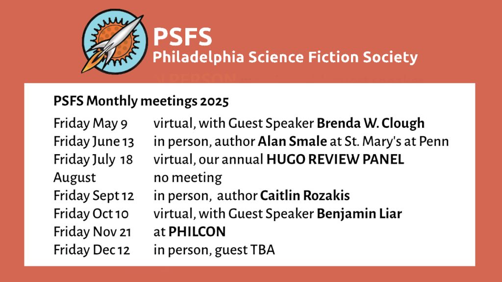 List of scheduled meetings from May-December 2025, all info in web text